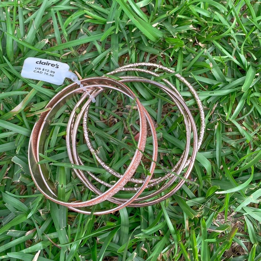 Claire’s Gold Bracelets